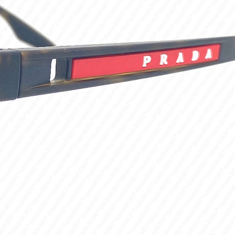 Prada Linea Rossa Sport PS 09OV 581101 53mm Havana Eyeglasses - Picture 9 of 11